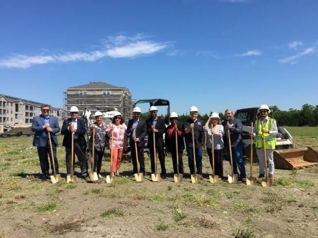 Home2 Suites by Hilton Hotels and Retail Center Development breaks ground in Rowlett